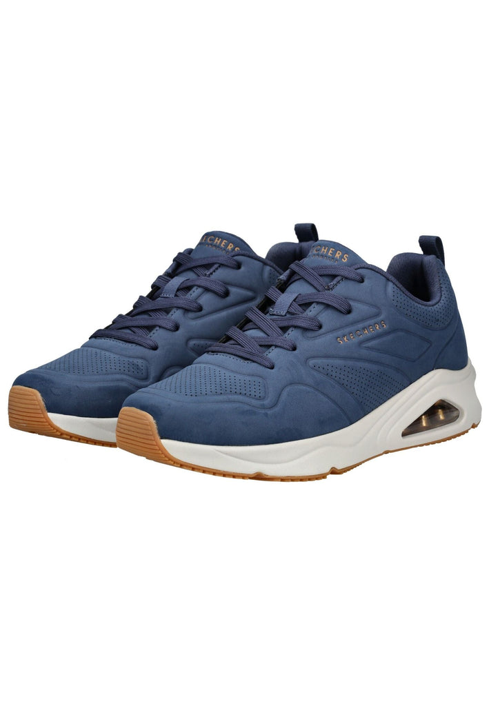 Skechers Sneaker Lederimitat Blau