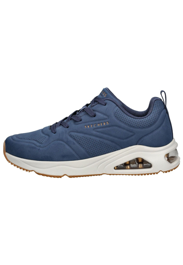Skechers Sneaker Lederimitat Blau