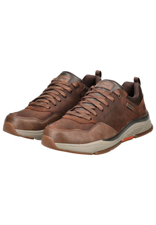 Skechers Sneaker Lederimitat Braun