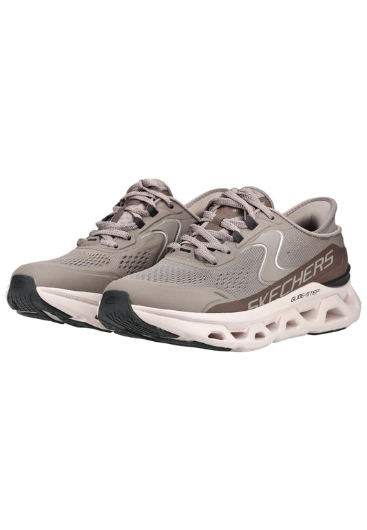 Skechers Sneaker Lederimitat Braun