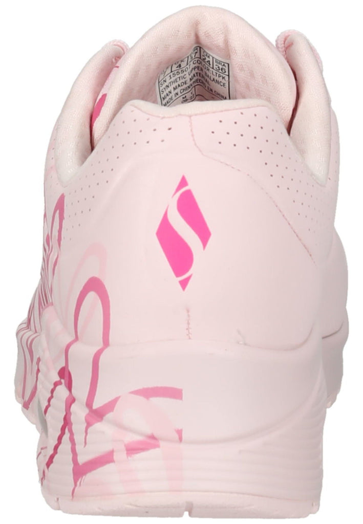 Skechers Sneaker Lederimitat Hellpink
