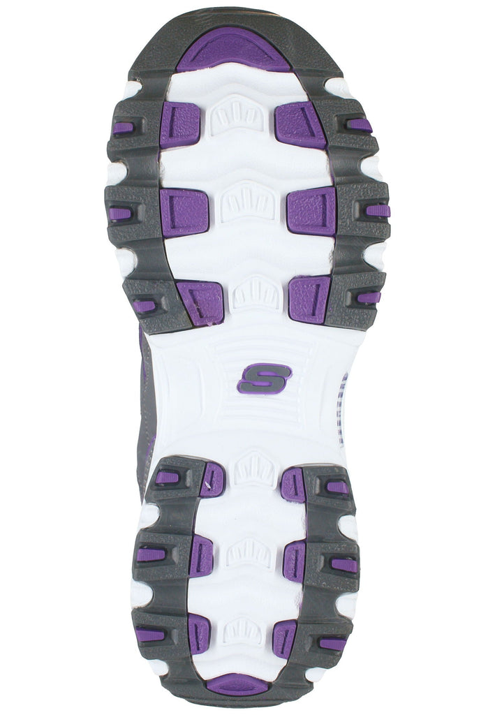 Skechers Sneaker Lederimitat/Mesh Grau