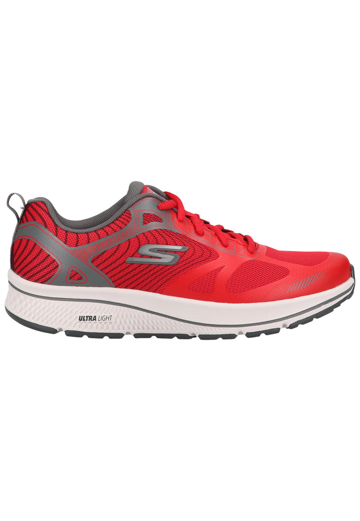 Skechers Sneaker Lederimitat/Mesh Rot