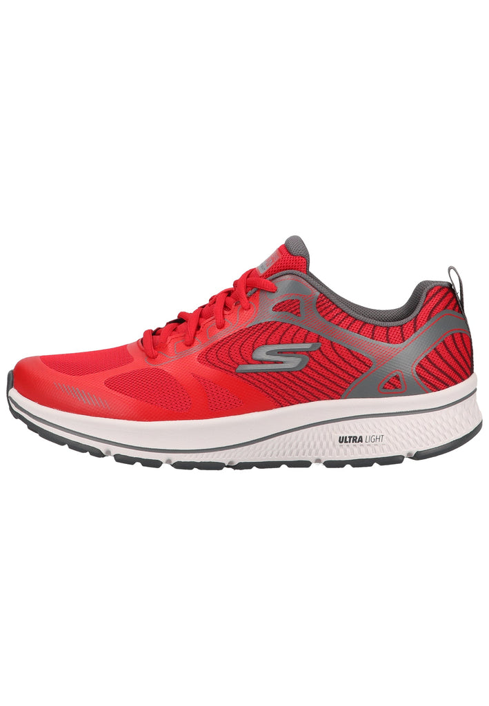 Skechers Sneaker Lederimitat/Mesh Rot