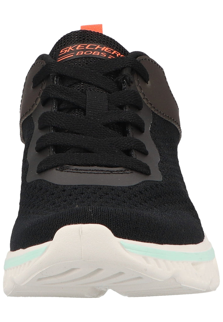 Skechers Sneaker Lederimitat/Mesh Schwarz