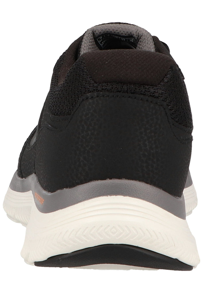 Skechers Sneaker Lederimitat/Mesh Schwarz