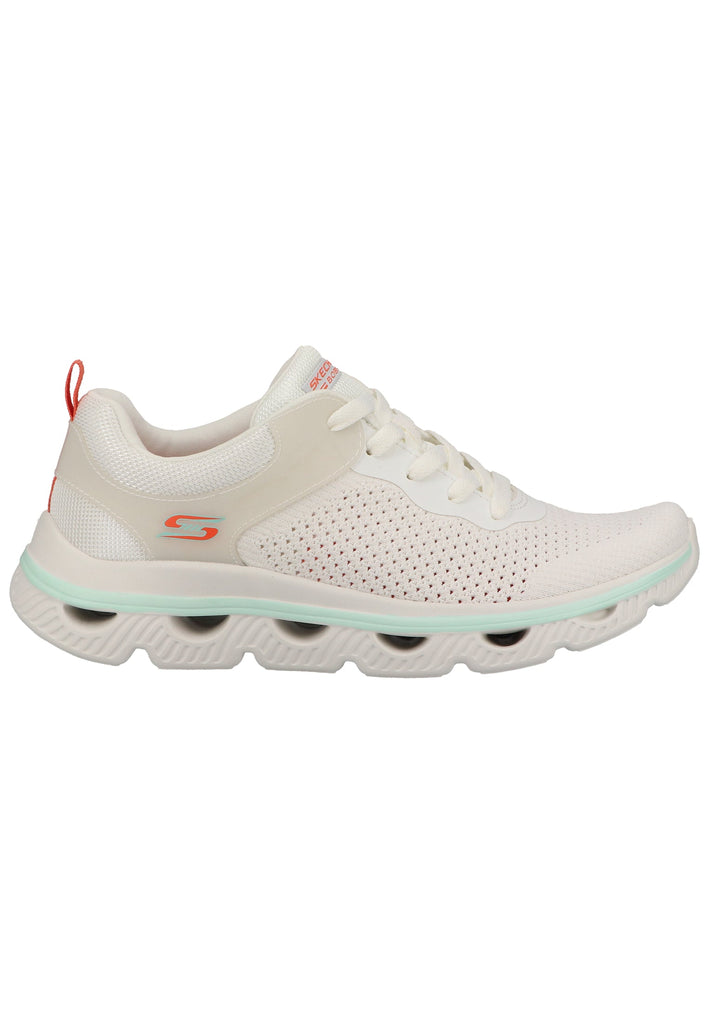 Skechers Sneaker Lederimitat/Mesh Weiß