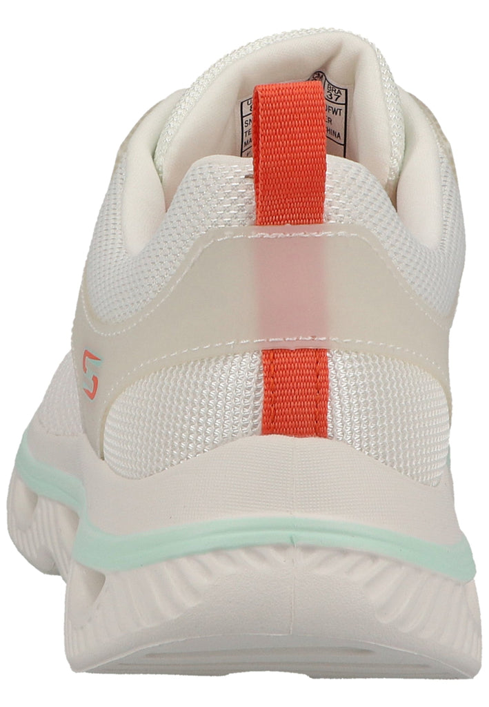 Skechers Sneaker Lederimitat/Mesh Weiß