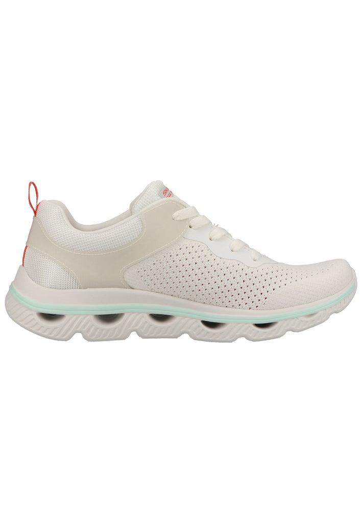 Skechers Sneaker Lederimitat/Mesh Weiß