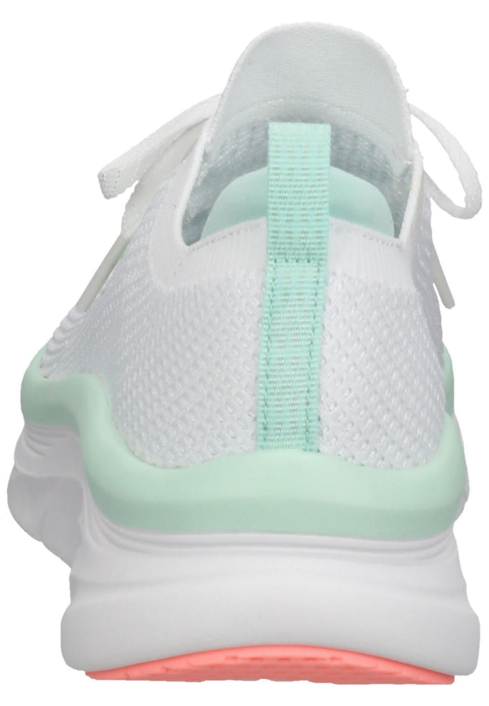 Skechers Sneaker Lederimitat/Mesh Weiß
