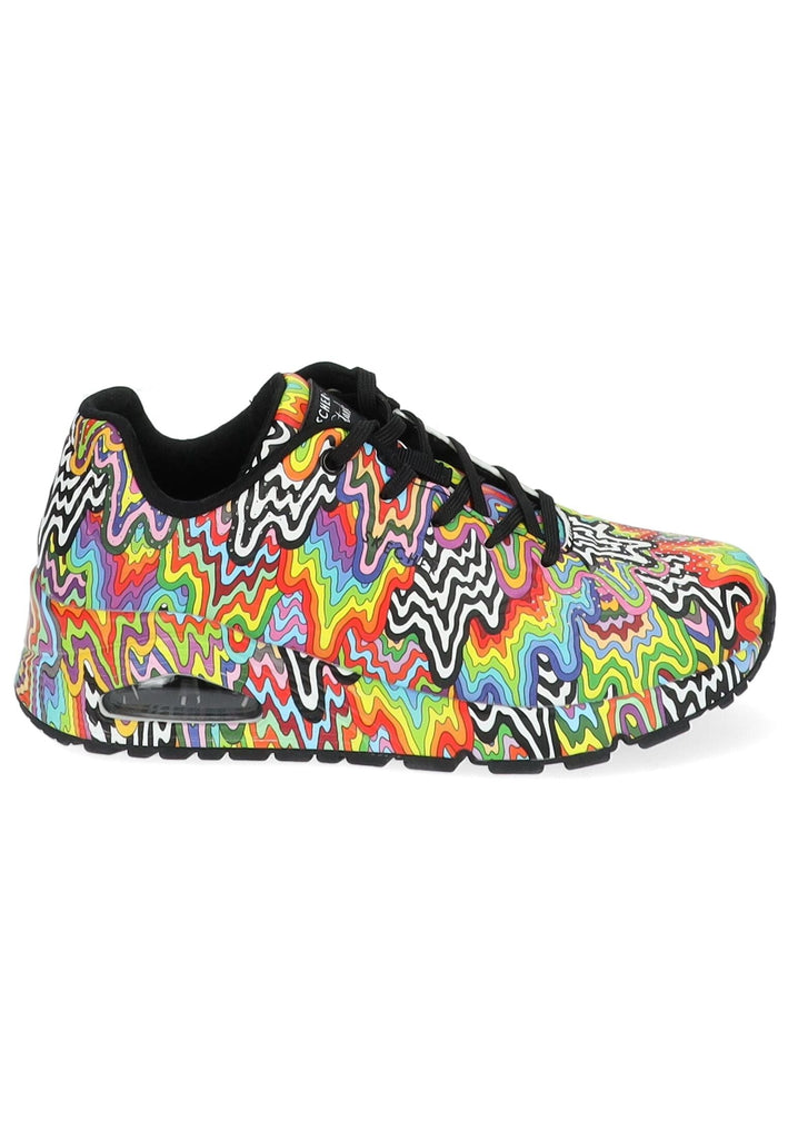 Skechers Sneaker Lederimitat Multicolor