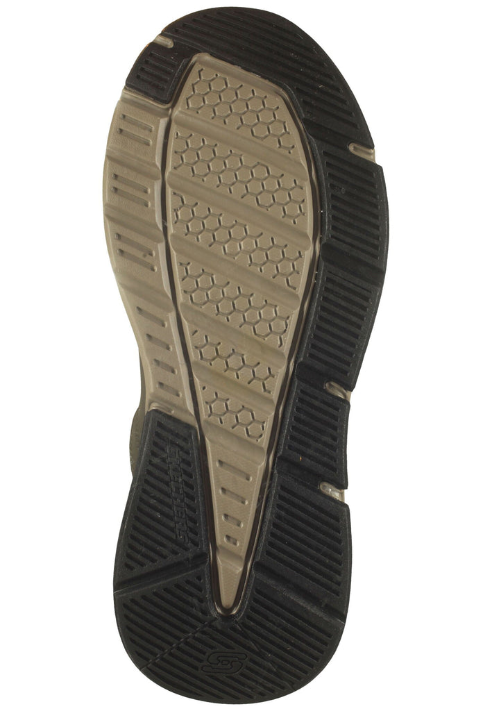 Skechers Sneaker Lederimitat Oliv