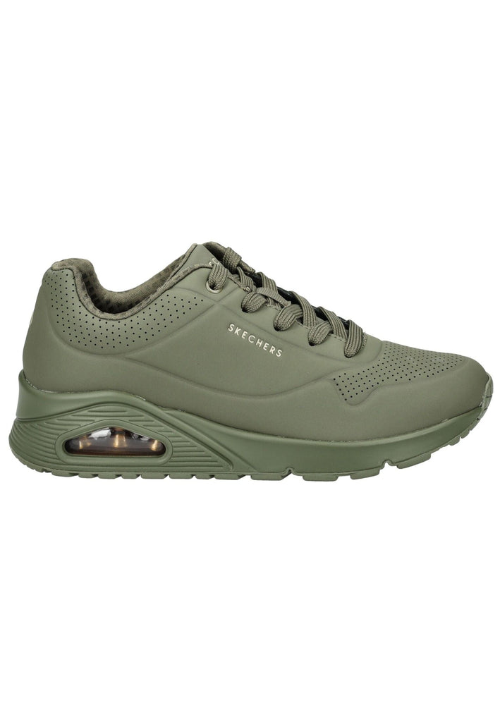 Skechers Sneaker Lederimitat Olive