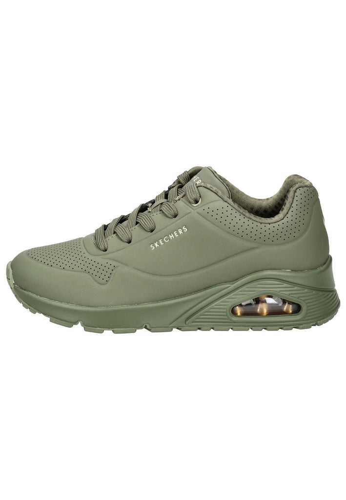 Skechers Sneaker Lederimitat Olive