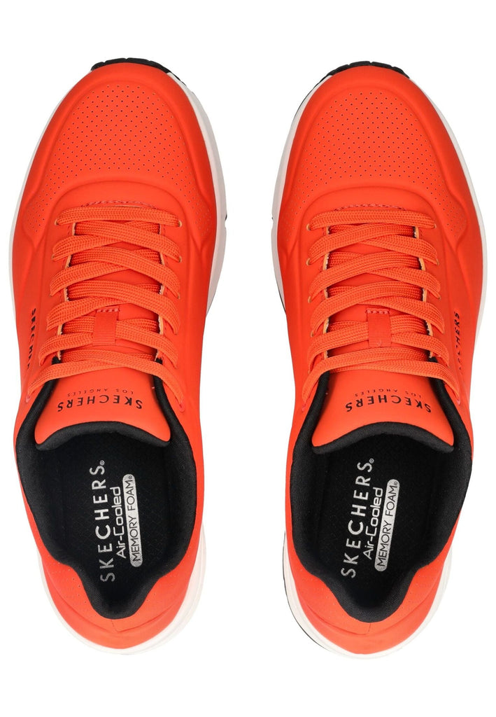 Skechers Sneaker Lederimitat Orange