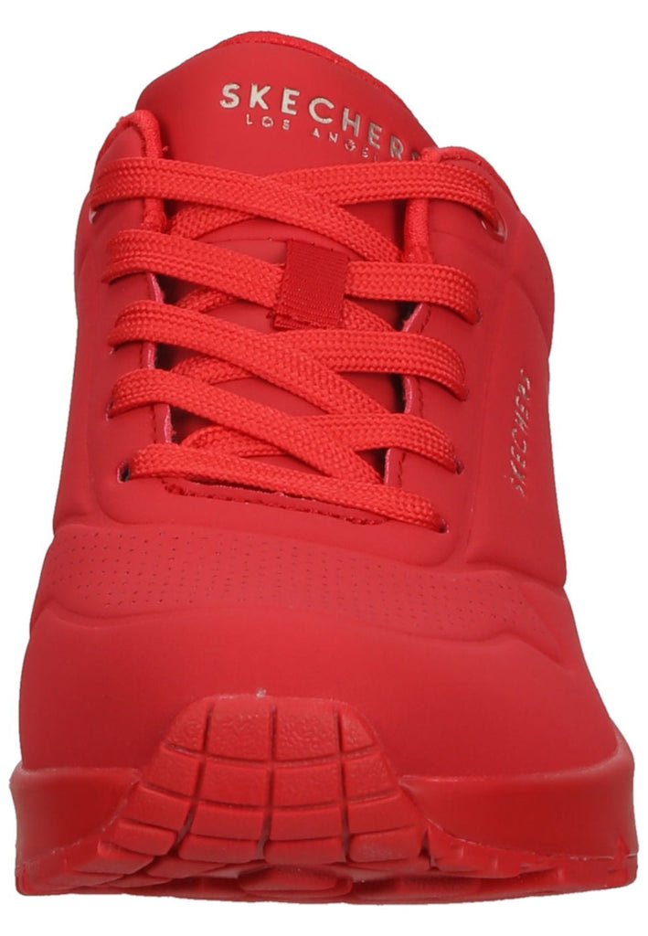 Skechers Sneaker Lederimitat Rot