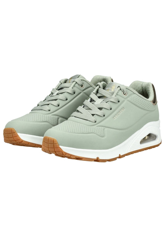 Skechers Sneaker Lederimitat Sage