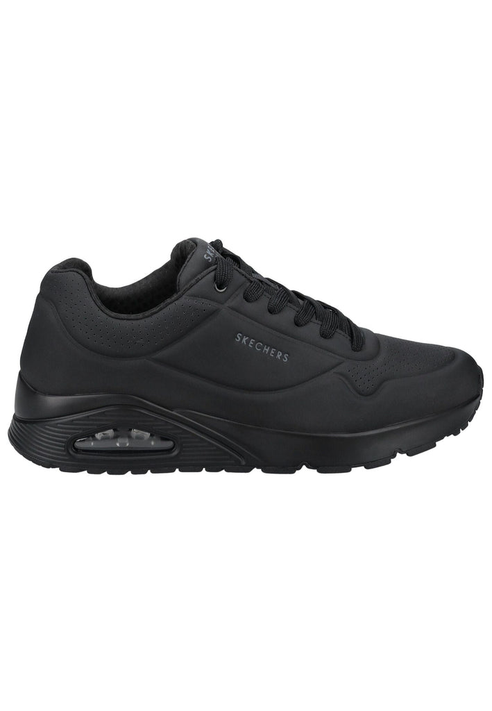 Skechers Sneaker Lederimitat Schwarz