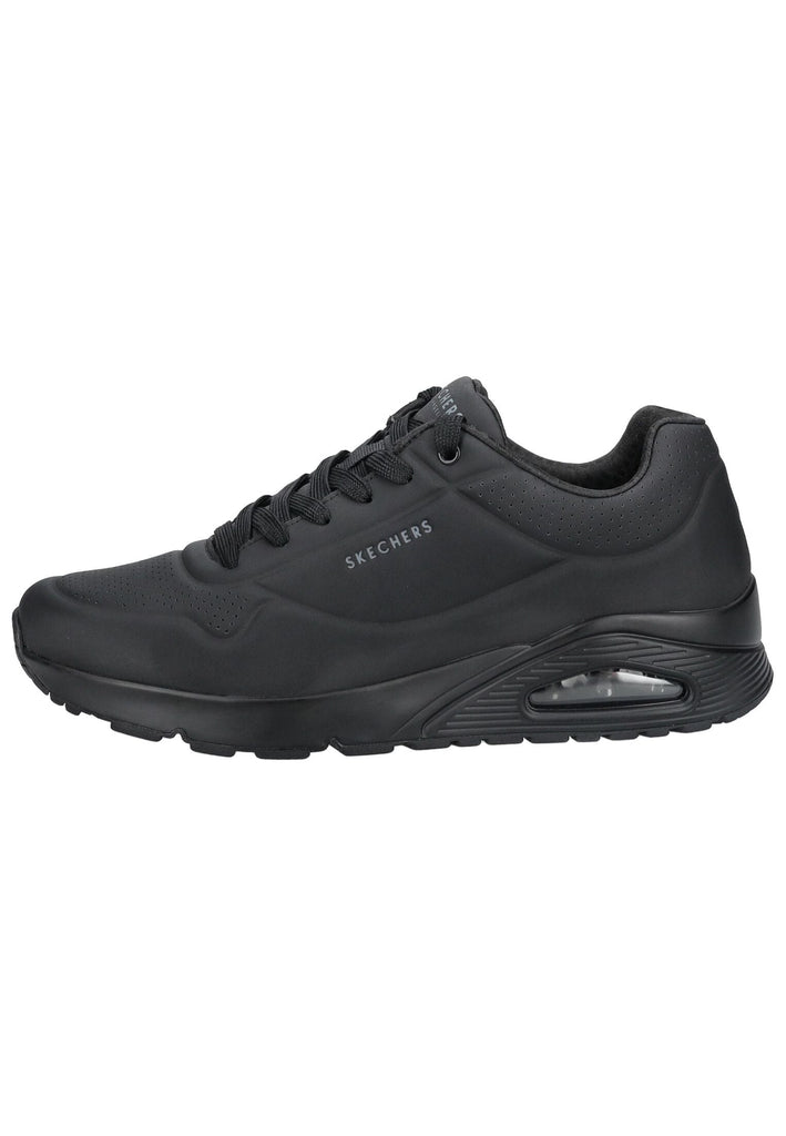 Skechers Sneaker Lederimitat Schwarz