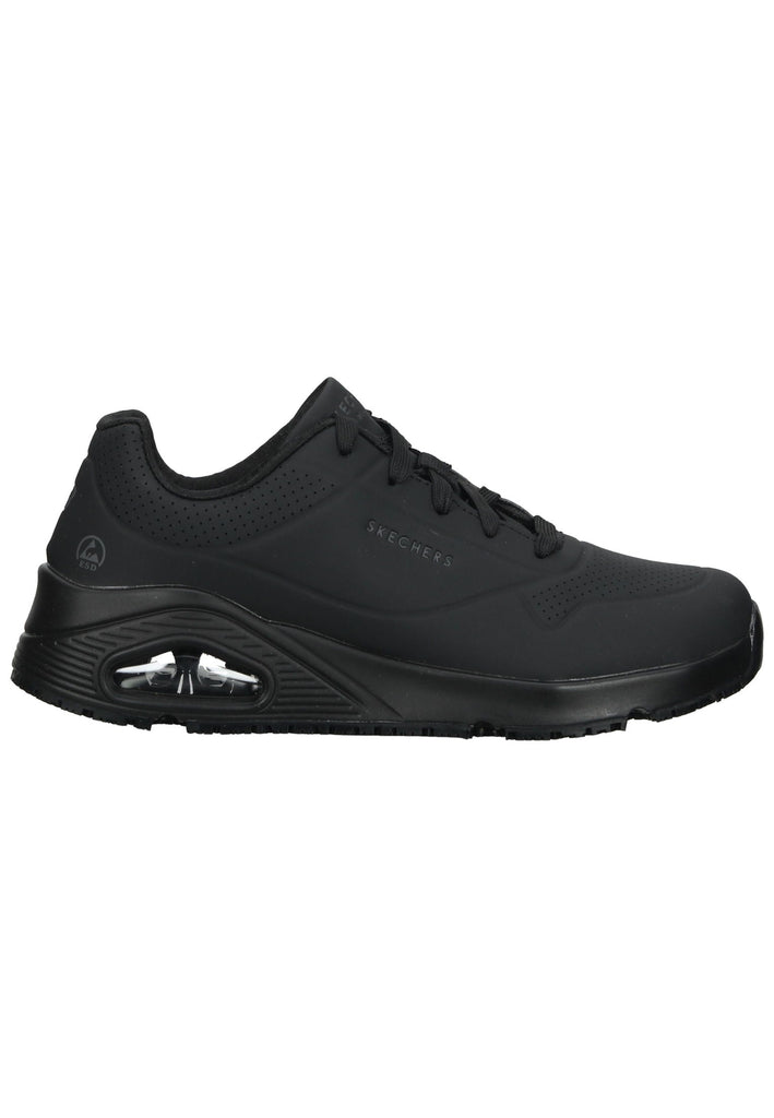 Skechers Sneaker Lederimitat Schwarz