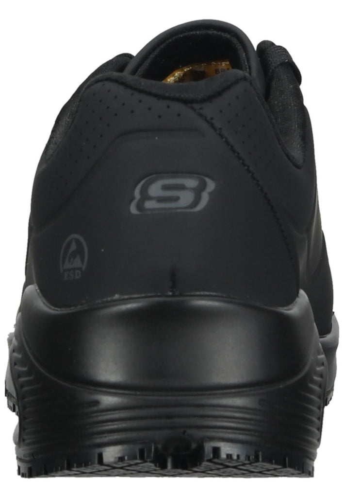 Skechers Sneaker Lederimitat Schwarz