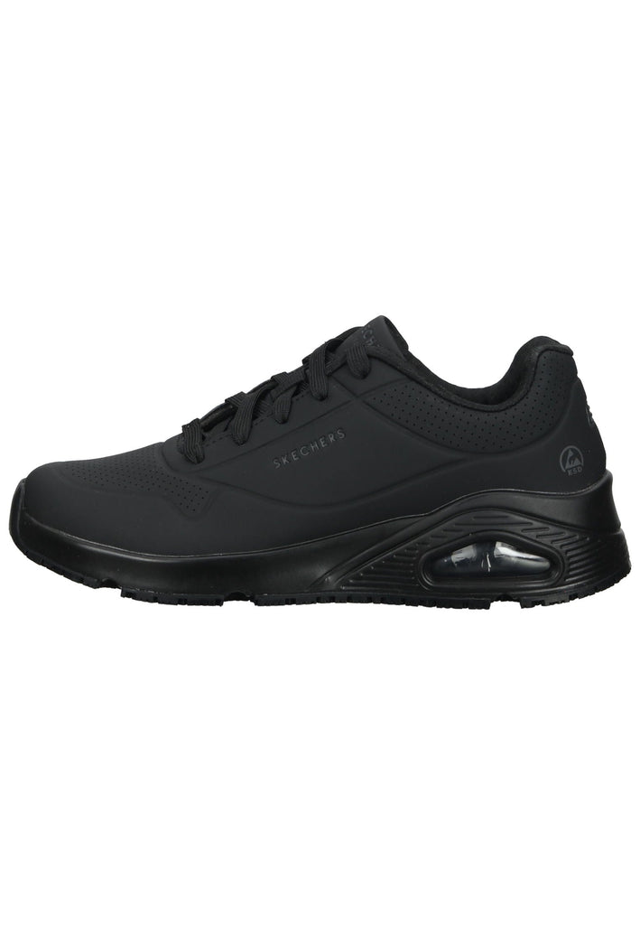Skechers Sneaker Lederimitat Schwarz