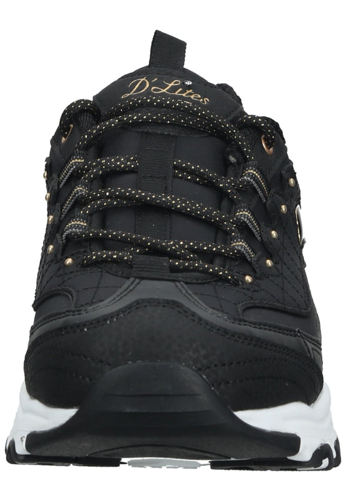 Skechers Sneaker Lederimitat Schwarz