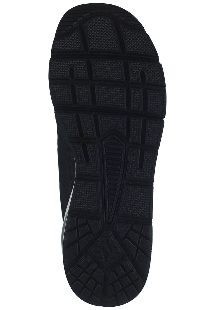 Skechers Sneaker Lederimitat Schwarz