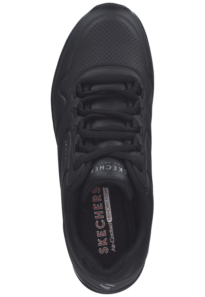 Skechers Sneaker Lederimitat Schwarz