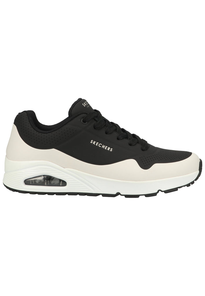 Skechers Sneaker Lederimitat Schwarz