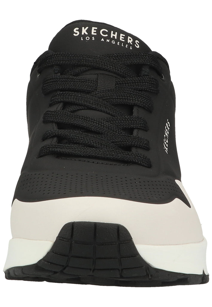 Skechers Sneaker Lederimitat Schwarz