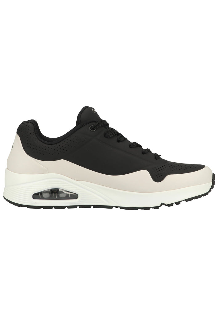 Skechers Sneaker Lederimitat Schwarz