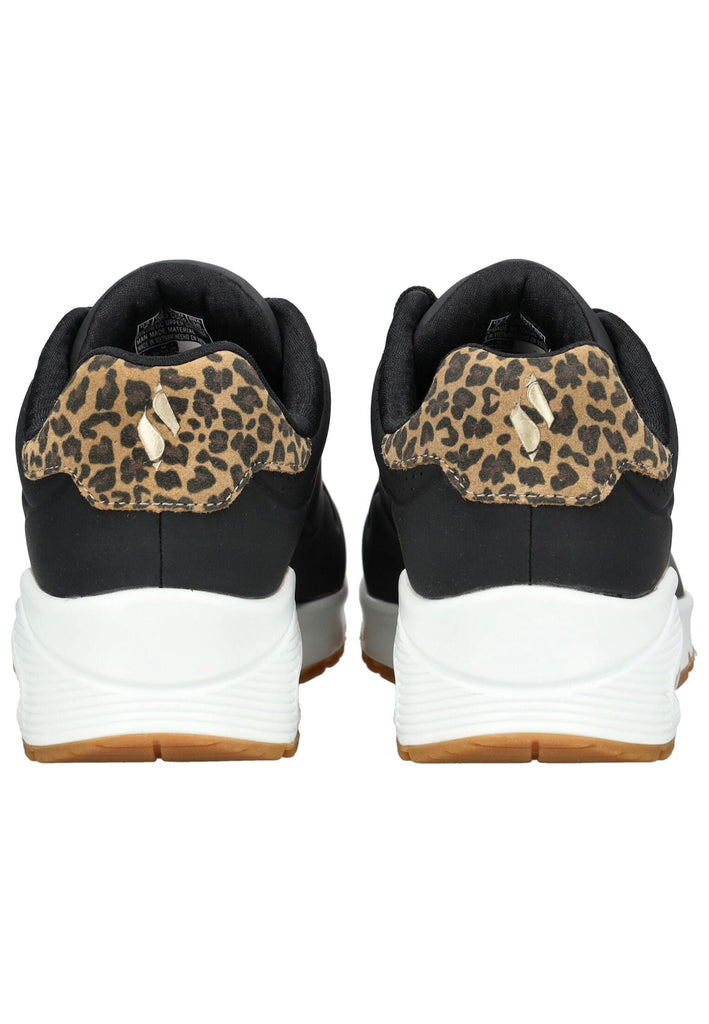 Skechers Sneaker Lederimitat Schwarz