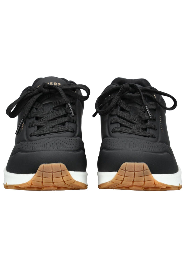 Skechers Sneaker Lederimitat Schwarz