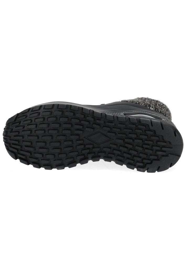 Skechers Sneaker Lederimitat Schwarz Warmfutter