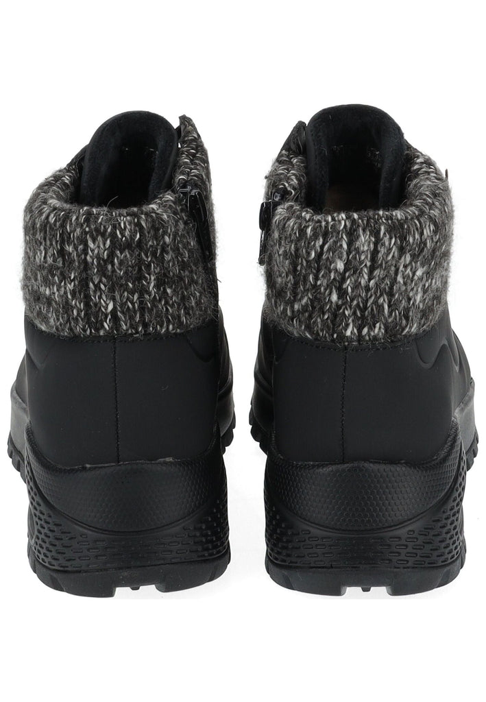 Skechers Sneaker Lederimitat Schwarz Warmfutter