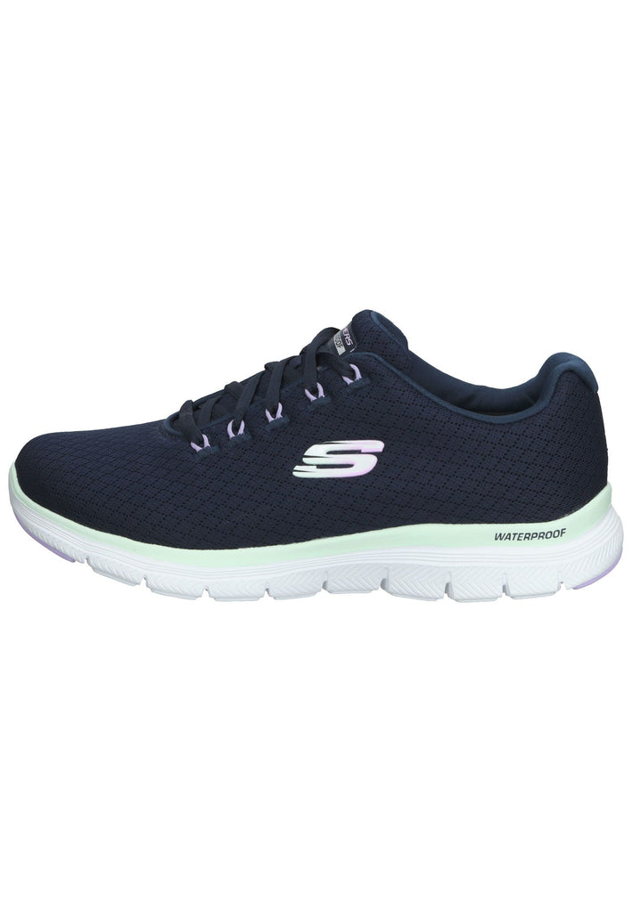 Skechers Sneaker Lederimitat/Textil Blau