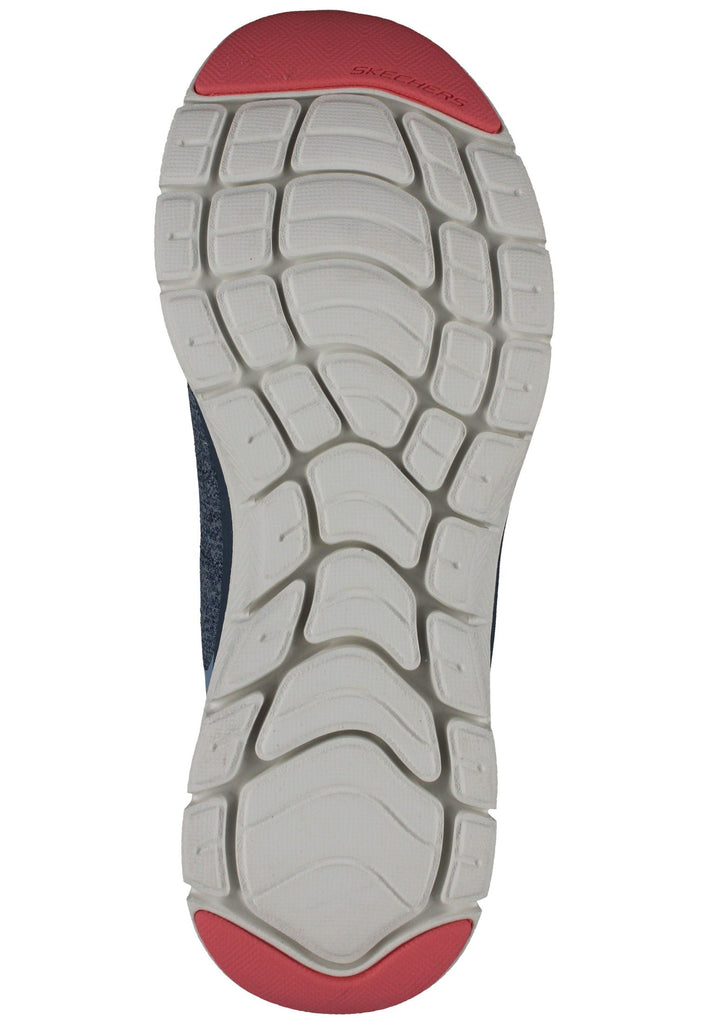 Skechers Sneaker Lederimitat/Textil Blau