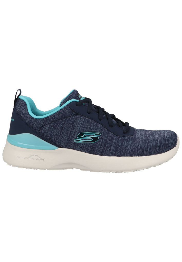 Skechers Sneaker Lederimitat/Textil Blau
