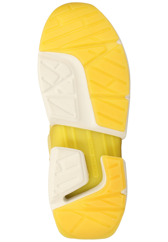 Skechers Sneaker Lederimitat/Textil Gelb