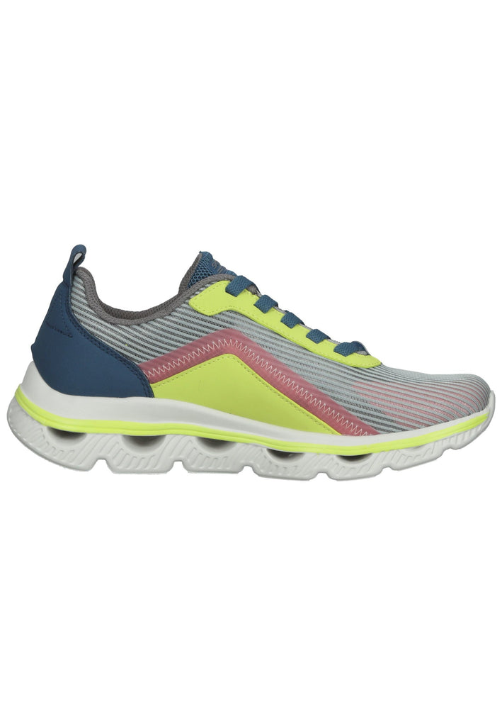 Skechers Sneaker Lederimitat/Textil Grau