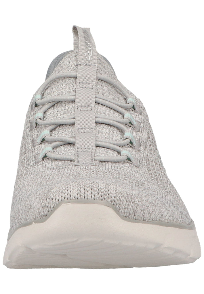 Skechers Sneaker Lederimitat/Textil Grau