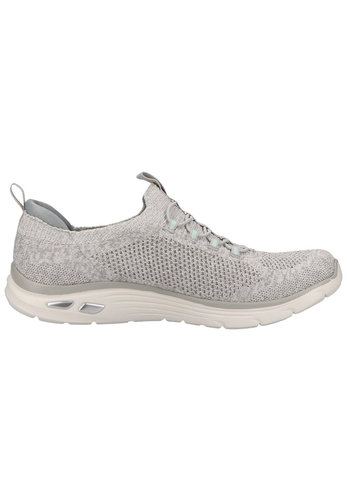 Skechers Sneaker Lederimitat/Textil Grau