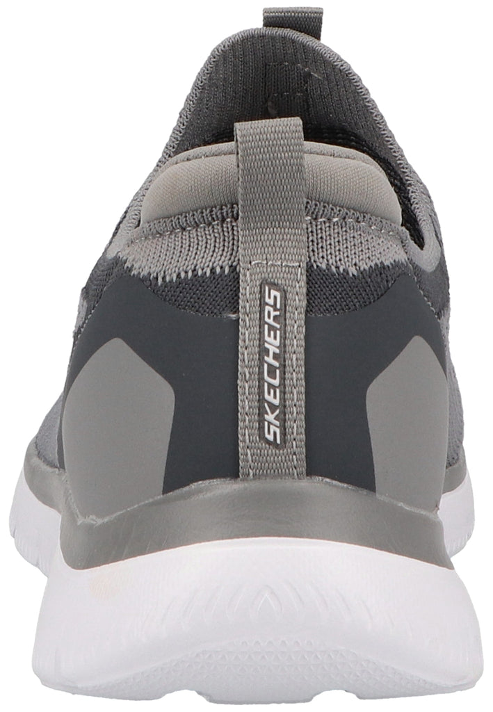 Skechers Sneaker Lederimitat/Textil Grau