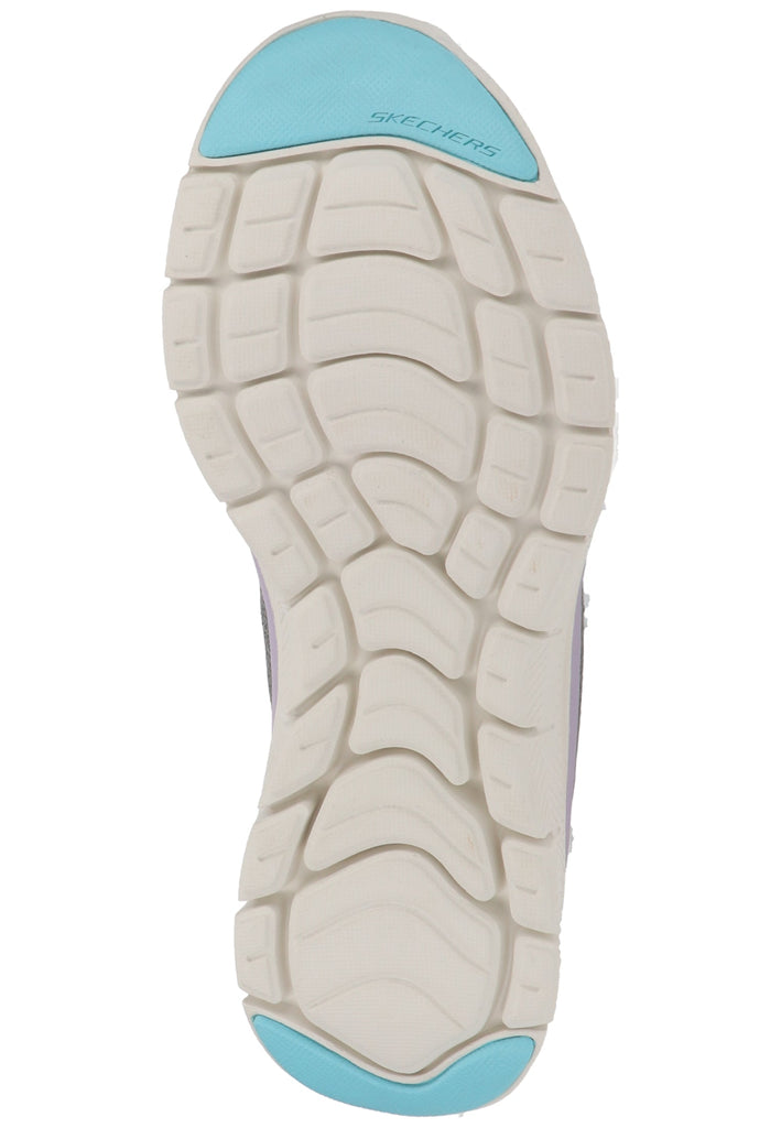 Skechers Sneaker Lederimitat/Textil Grau