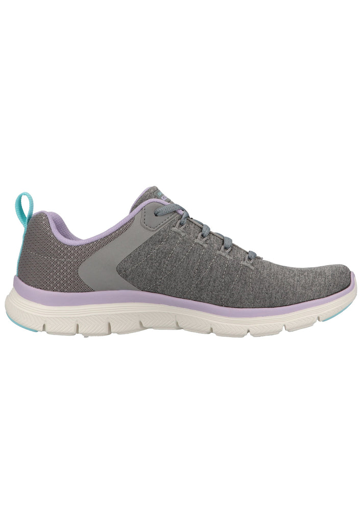 Skechers Sneaker Lederimitat/Textil Grau