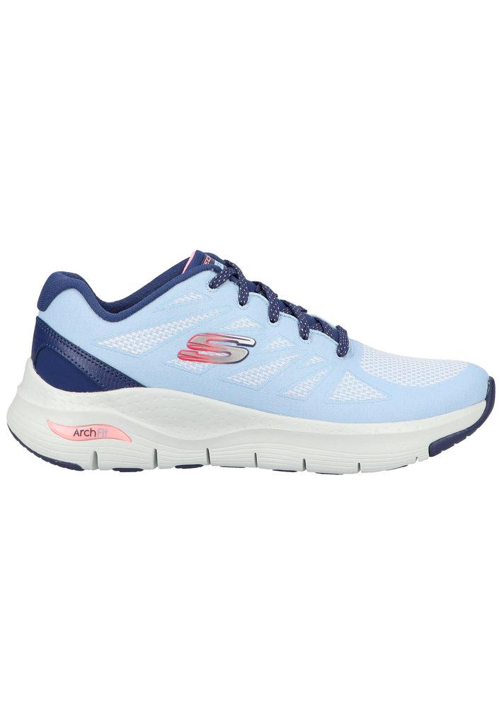 Skechers Sneaker Lederimitat/Textil Hellblau