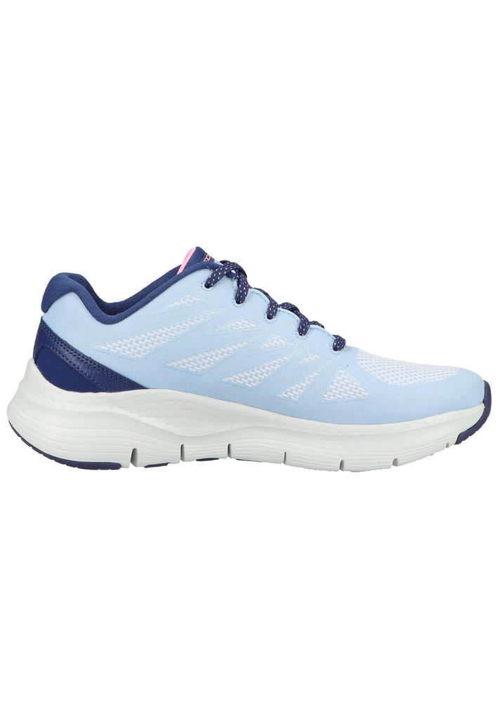 Skechers Sneaker Lederimitat/Textil Hellblau