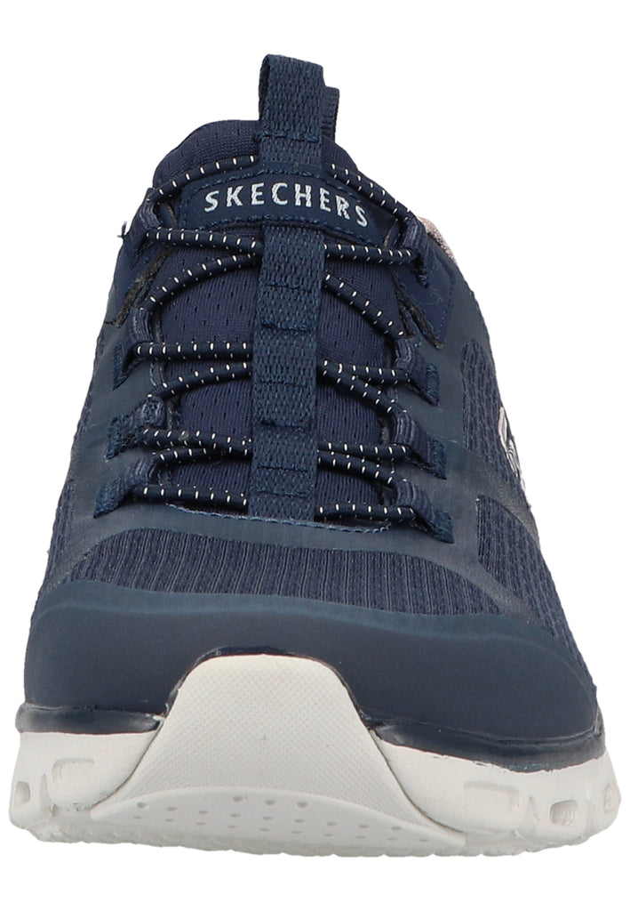 Skechers Sneaker Lederimitat/Textil Navy