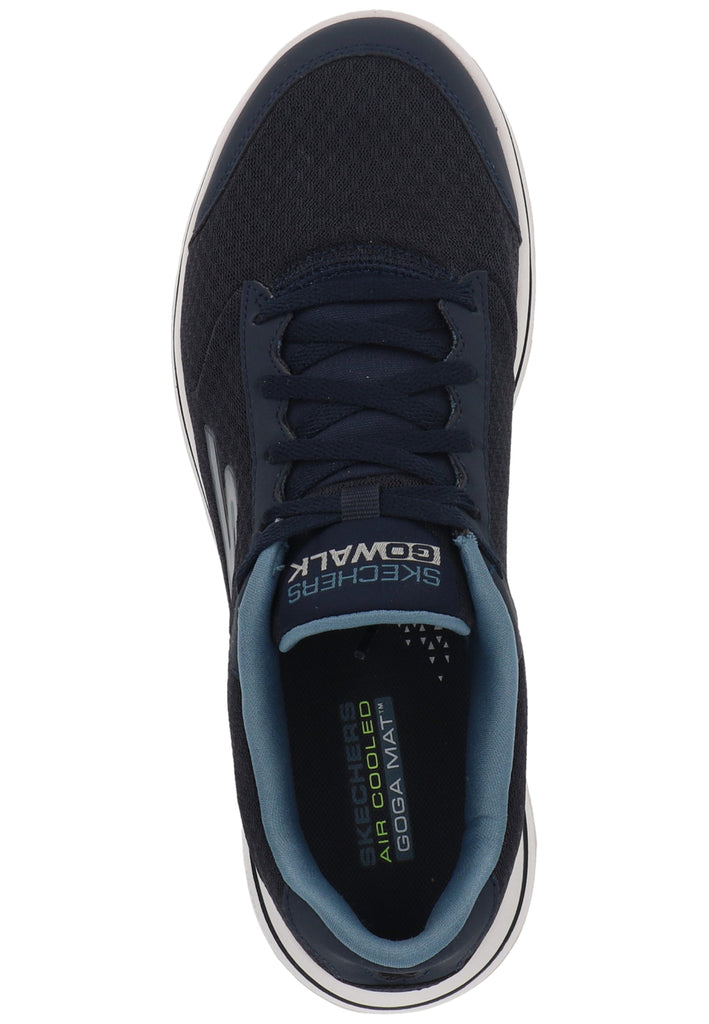 Skechers Sneaker Lederimitat/Textil Navy